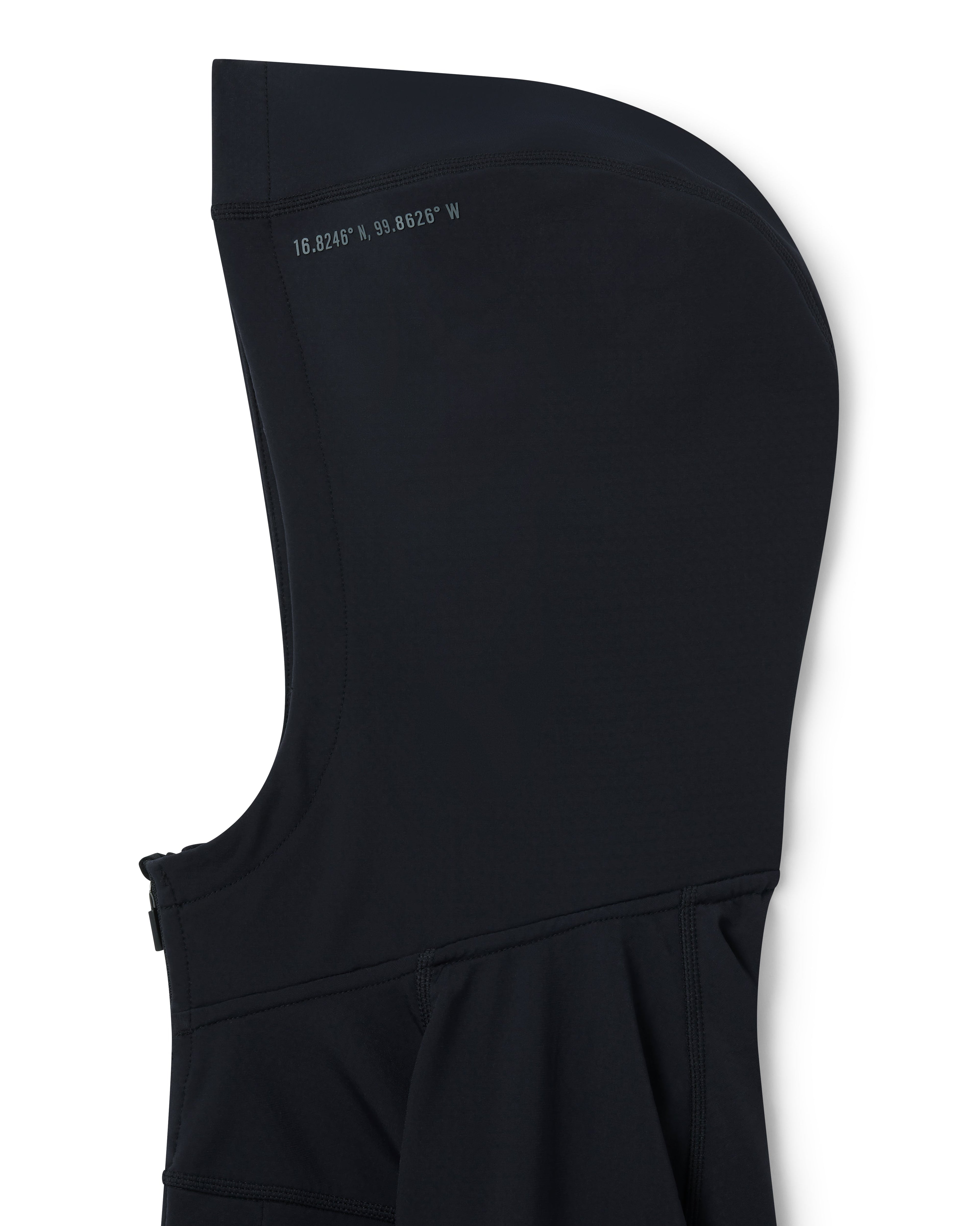 Full Zip Training Hoodie – Black