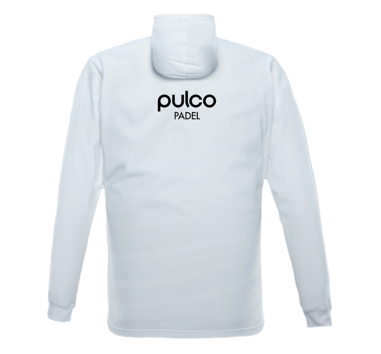Racket Man Hoodie Tee – White