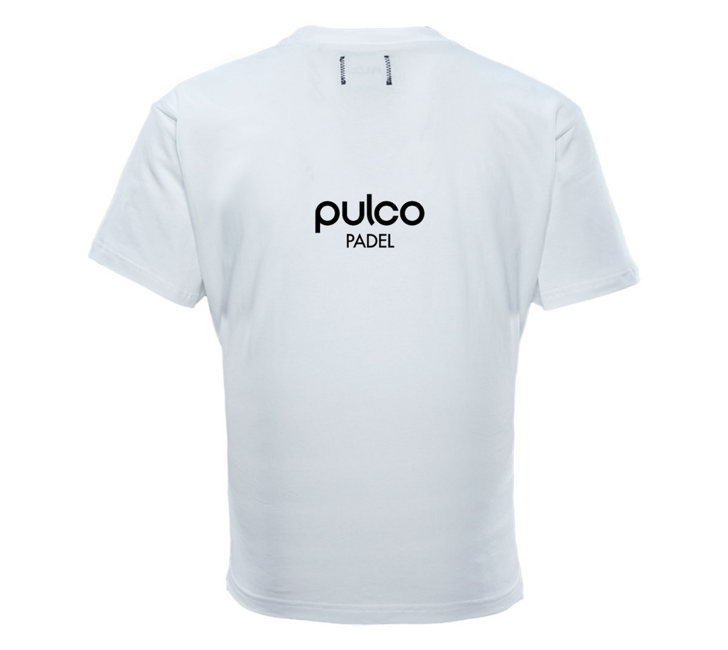 Racket Man Tee – White