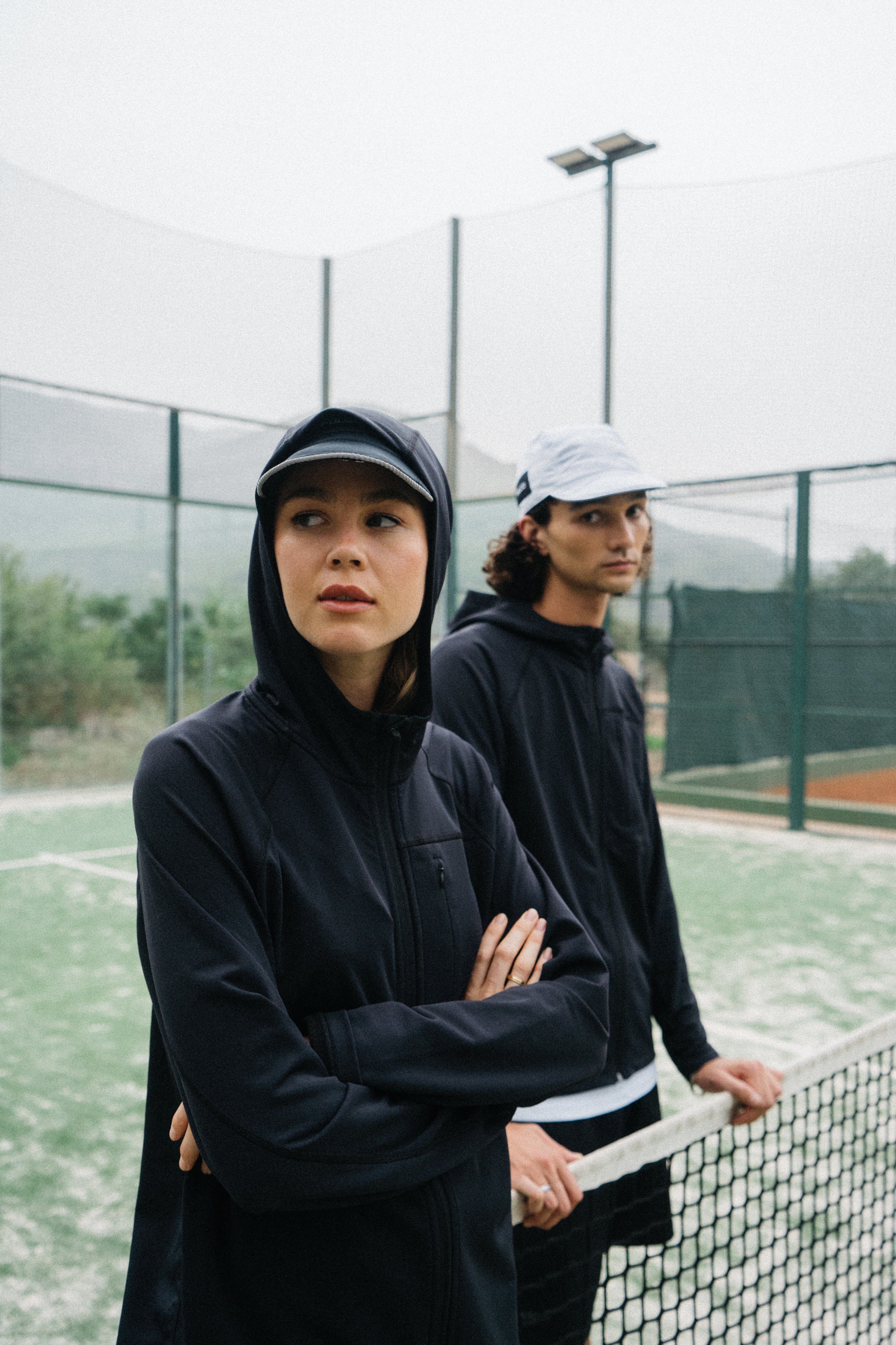 Full Zip Training Hoodie – Black