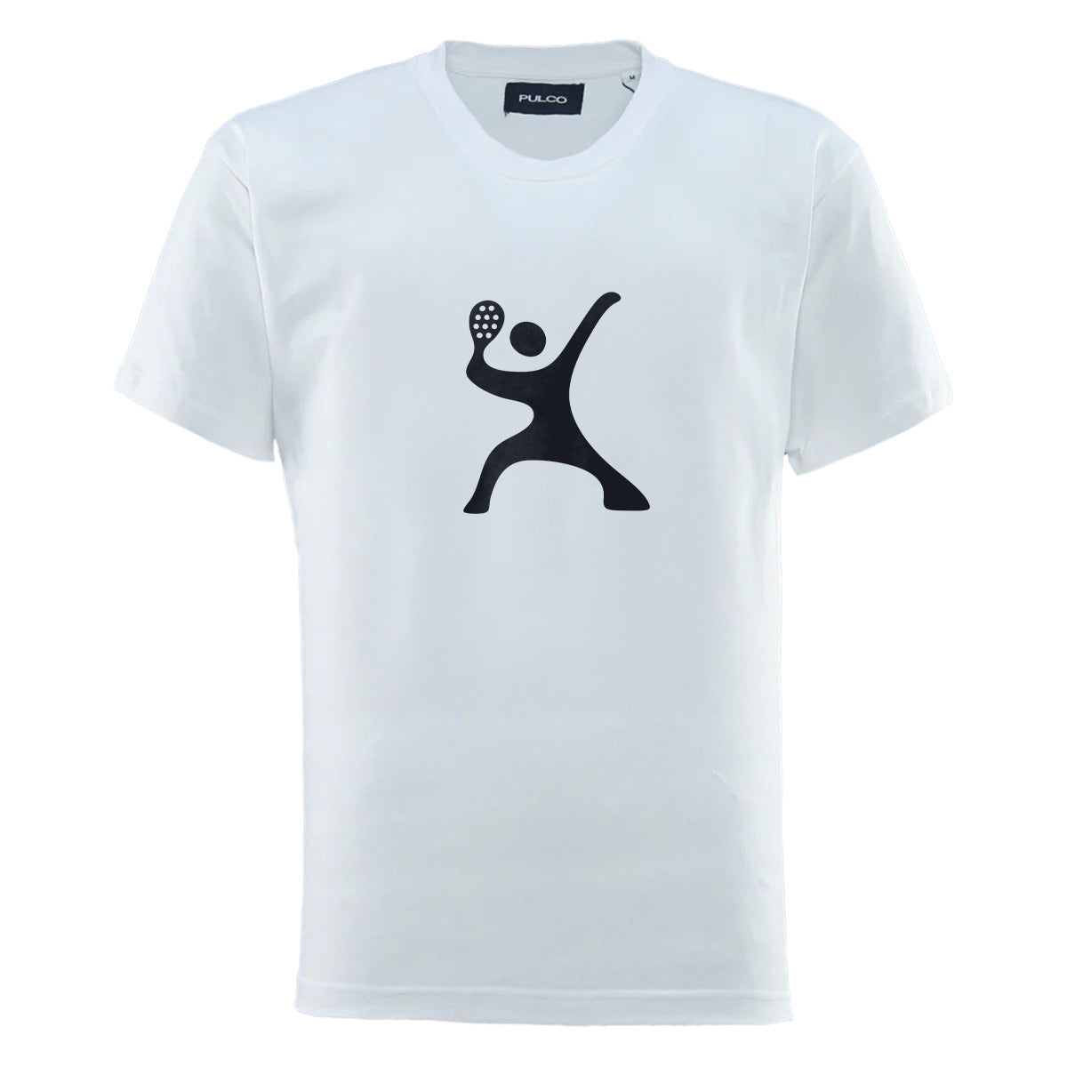 Racket Man Tee – White