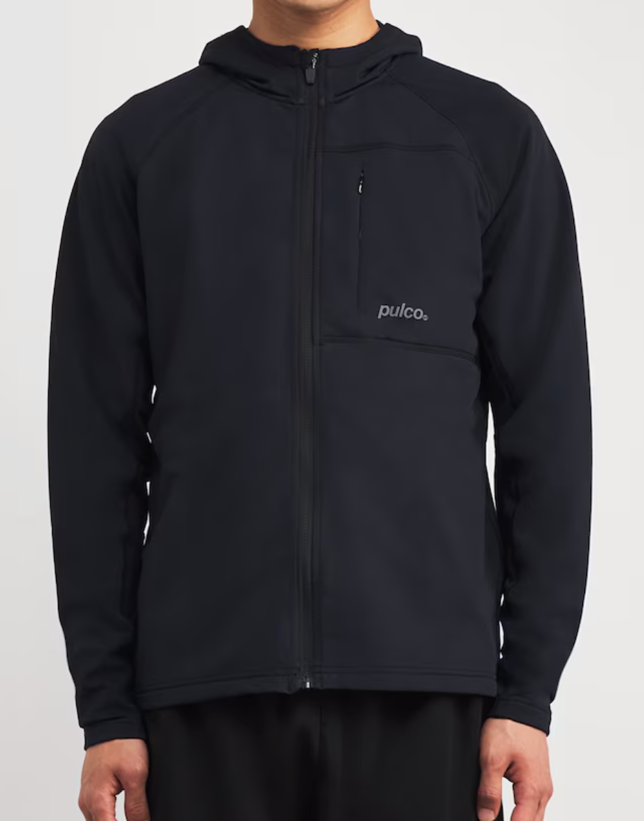 Full Zip Training Hoodie – Black