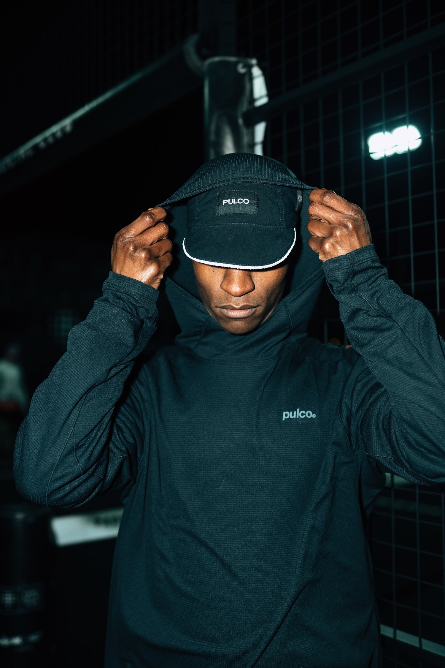 Matrix Hoodie Playing Shirt – Black