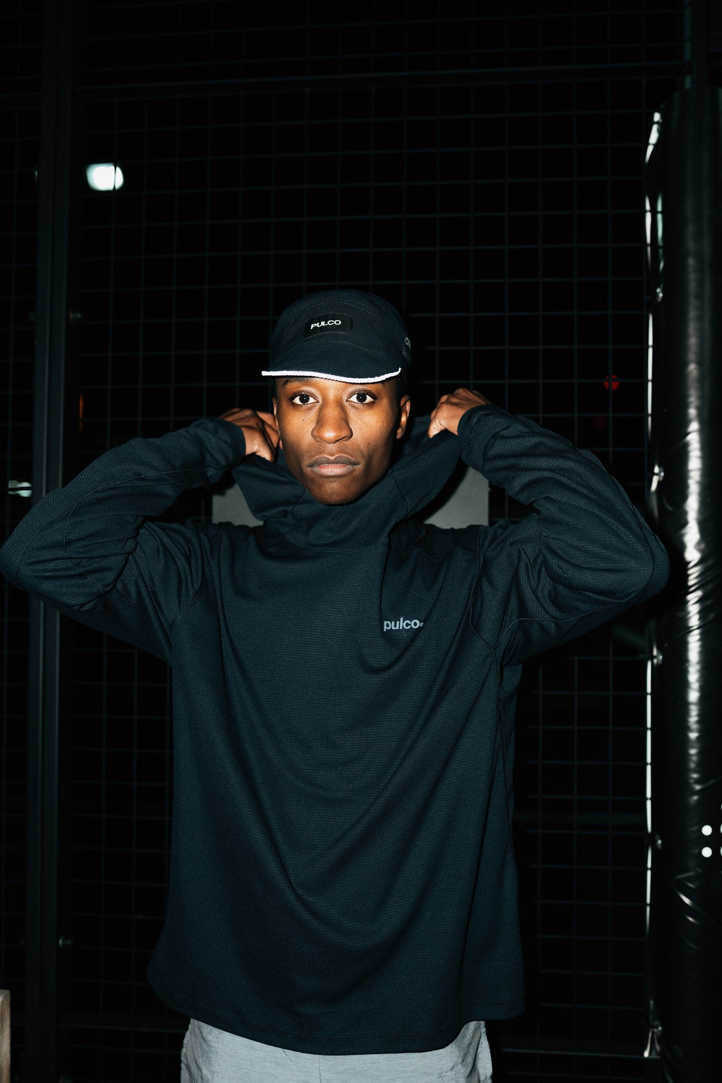 Matrix Hoodie Playing Shirt – Black