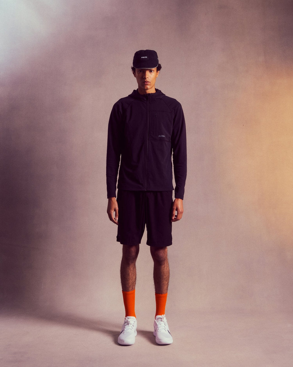 Full Zip Training Hoodie – Black